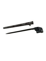 WW2 British Army Spike Bayonet with Scabbard