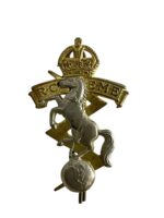 WW2 Royal Canadian Electrical Mechanical Engineers Cap Badge