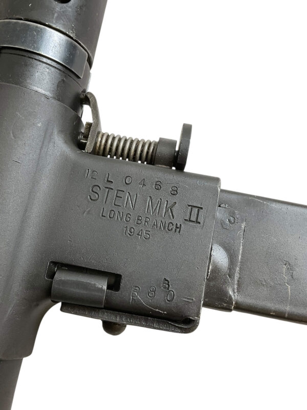 WW2 Canadian Sten Gun Long Branch Chinese Contract DEWAT