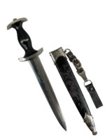 WW2 German SS Parts Dagger With Hanger Maker RZM 11/39