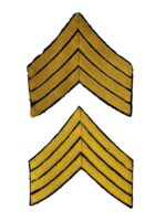 Royal Canadian Mounted Police RCMP Staff Sergeant Rank Insignia Pair