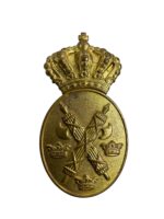 Sweden Swedish Police Cap Badge