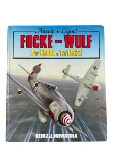WW2 German Luftwaffe Focke-Wulf Fw 190 and Ta 152 Used Hardcover Reference Book