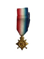 WW1 British Canadian 1914-1915 Star Miniature Medal Vintage
