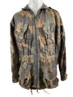Canadian Airborne Regiment Camouflage Jump Smock Size 7 Dated 1978 REPLACED ZIPPER