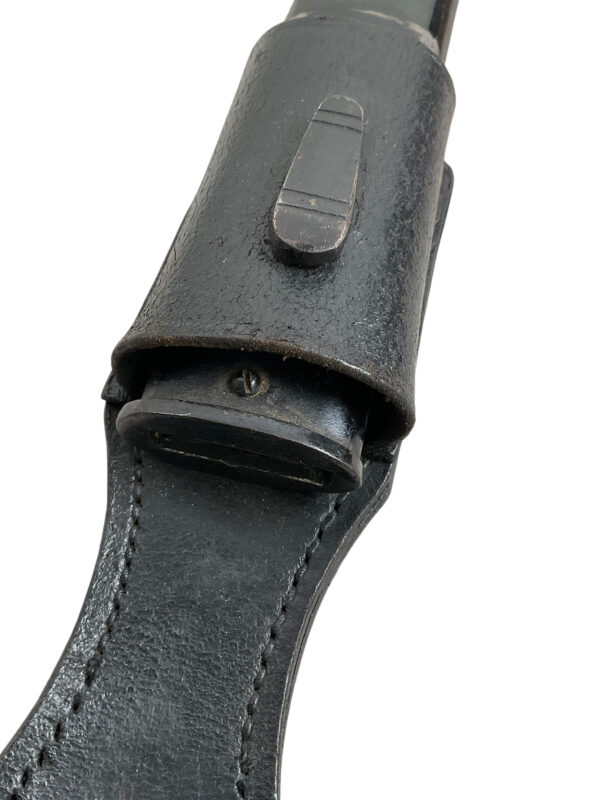 WW2 German Fireman's Dress Bayonet With Frog