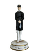 British RN Navy Michael J. Sutty Bone China Tropical Dress Figure REPAIRED