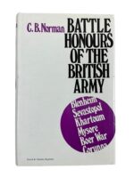 British Boer War Battle Honours of the British Army Used Hardcover Reference Book