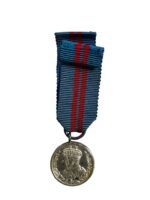 British George the 5th Coronation 1911 Miniature Medal Vintage
