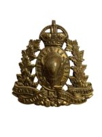 WW2 Royal Canadian Mounted Police RCMP Cap Badge