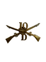 US Army 10th Infantry Company D Cap Badge